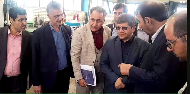 بازدید مدیر عامل راه آهن جمهوری اسلامی ایران از شرکت بهتاش سپاهان