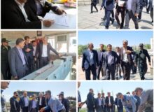 بازدید استاندار زنجان از پروژه‌های ریلی راه آهن شمالغرب