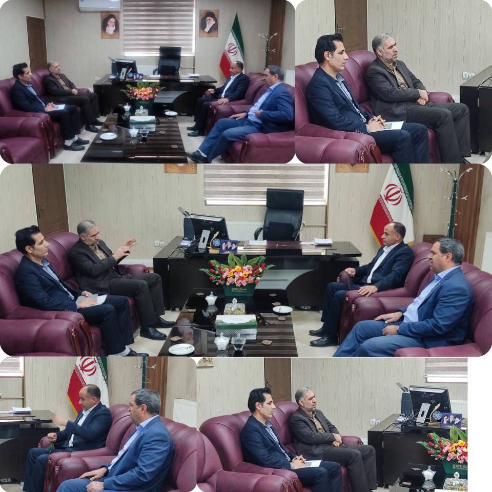 نشست مدیرکل راه آهن لرستان و فرماندار ازنا برای بررسی مشکلات ریلی