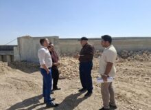 سرپرست معاونت مهندسی و ساخت شرق سمنان از روند تکمیل پل روگذر راه‌آهن شاهرود – میامی بازدید کرد