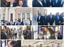 وزیر صنعت، معدن و تجارت از ایستگاه راه‌آهن شمتیغ و محور ریلی خواف_ هرات بازدید کرد