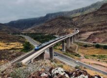 حرکت نخستین قطار گردشگری گیلان