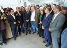 بازدید وزیر راه و شهرسازی از پروژه راه آهن رشت- آستارا