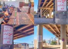 آغاز فاز نخست طرح دیوارنویسی هشدارهای ایمنی در گذرگاه‌های غیرمجاز توسط راه‌آهن قم