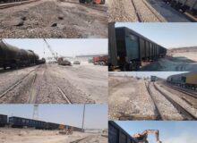 خط ۸ ایستگاه مانوری راه‌آهن هرمزگان به بهره برداری رسید