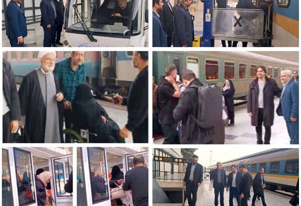 مناسب سازی ایستگاه ها برای افراد توانخواه در راستای کنگره جهادی شهدای راه‌آهن
