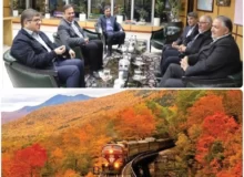 نشست مدیرعامل شرکت راه آهن با مدیرعامل هلدینگ گردشگری تامین اجتماعی (هگتا)
