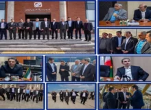 مدیرعامل راه آهن جمهوری آذربایجان از مرکز لجستیک و بندر خشک آپرین بازدید کرد