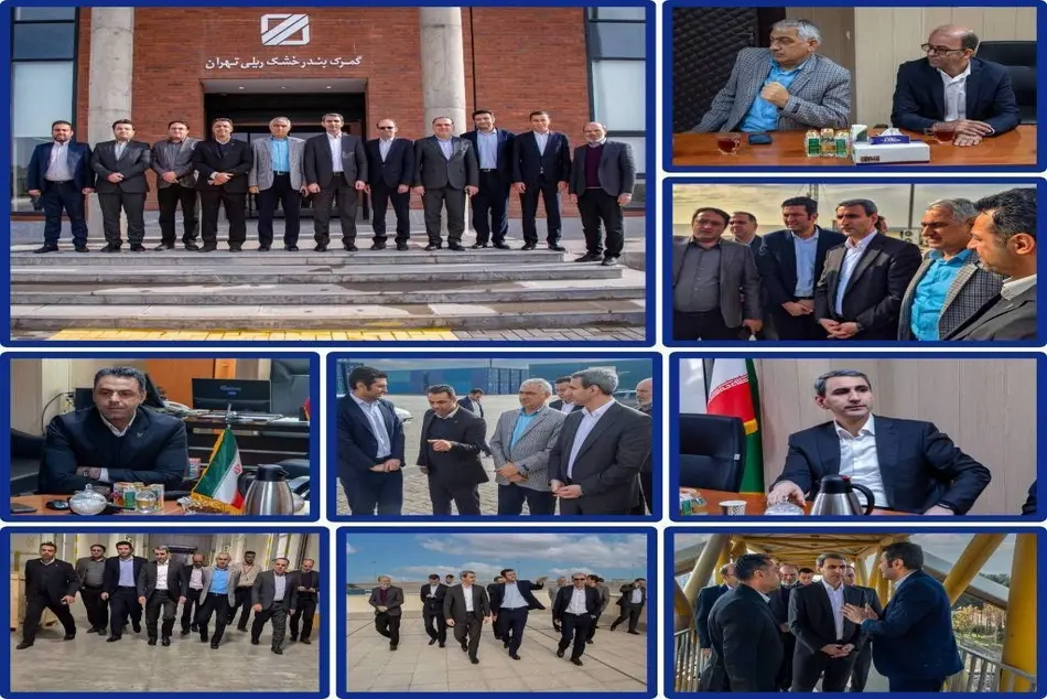 مدیرعامل راه آهن جمهوری آذربایجان از مرکز لجستیک و بندر خشک آپرین بازدید کرد