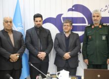 تجلیل از دکتر ذاکری مدیرعامل راه‌آهن به عنوان مدیر جهادی