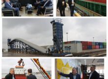 بررسی میدانی زیرساخت های ریلی بندر خرمشهر برای تسهیل صادرات و واردات و افزایش سهم ریلی