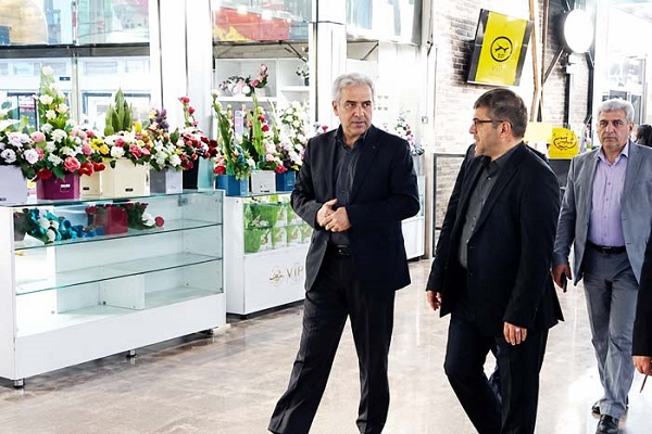 بازدید دکتر ذاکری از ایستگاه شهید رئیسی