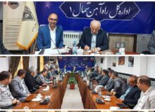 بازدید استاندار مازندران از اداره کل راه‌آهن شمال۱